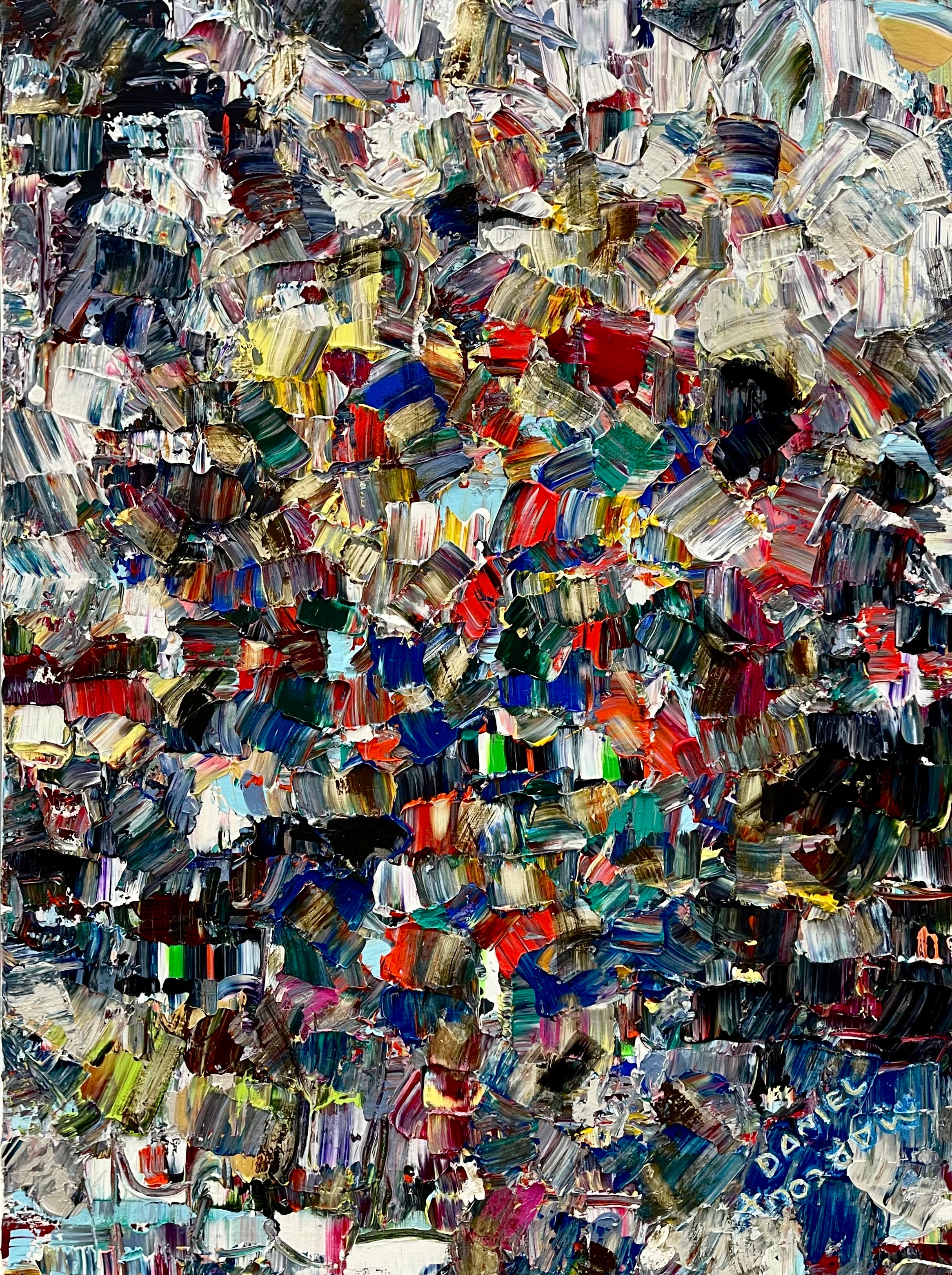 République Collective — Toile originale de Daniel Marcoux, 2026
