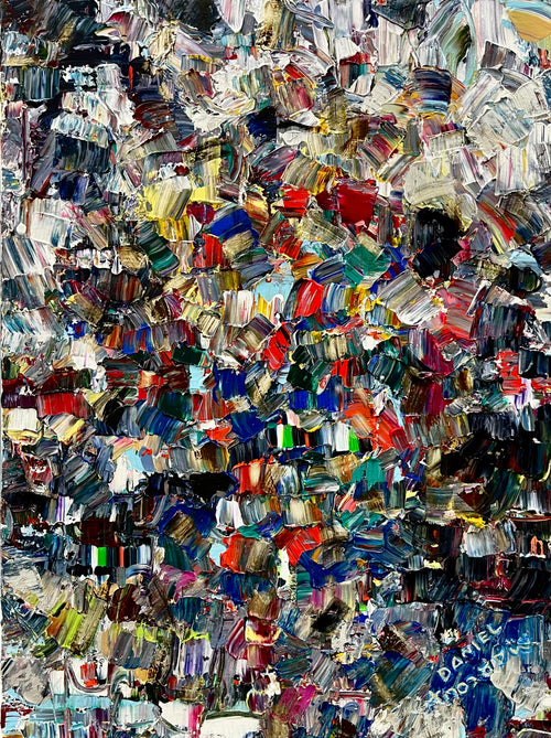 République Collective — Toile originale de Daniel Marcoux, 2026